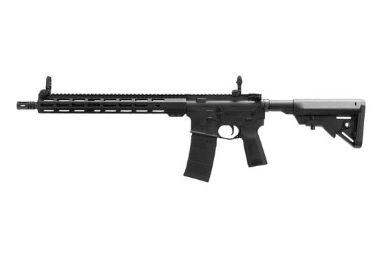 ACI-15 Bravo from Andro Corp with low-profile flip-up sights and B5 carbine stock
